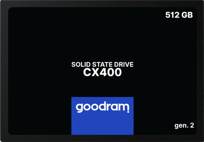 Goodram CX400 | 512GB SATA SSD | 2.5'' | 550MB/s Lezen | 500MB/s Schrijven - Matmuis