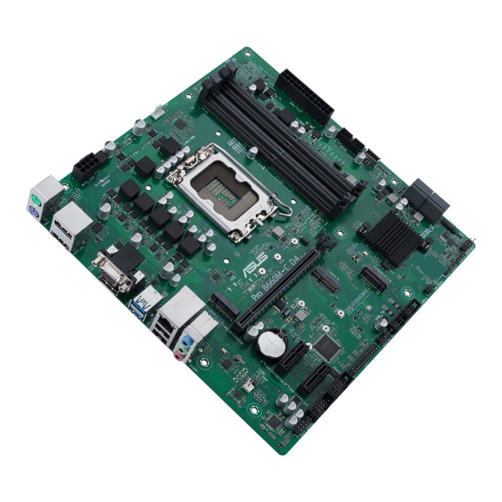ASUS PRO B660M-C D4-CSM | Socket LGA 1700 | Intel B660 | 4xDDR4 | Micro-ATX | Moederbord - Matmuis - Matmuis