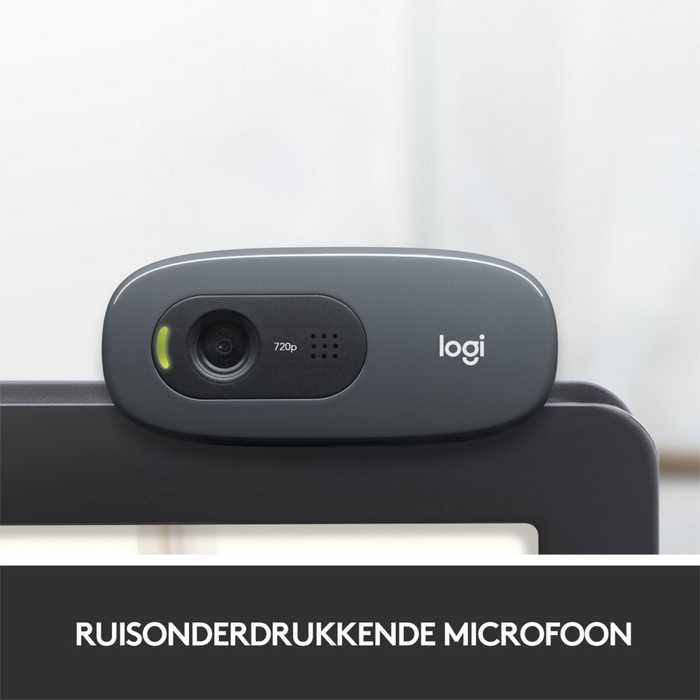 Logitech C270 | 720p 30FPS USB Webcam met Microfoon - Matmuis - Matmuis
