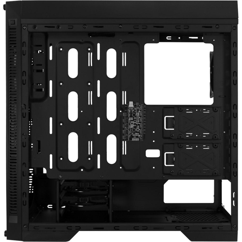 Inter-Tech X-908 Infini2 | Infinity Mirror | Tower Case | USB-C | Zwart - Matmuis