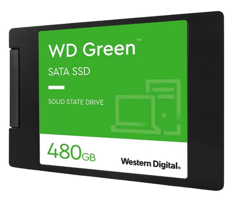 Western Digital Green | 480GB SATA SSD | 2.5'' | 545MB/s Lezen | 480MB/s Schrijven - Matmuis
