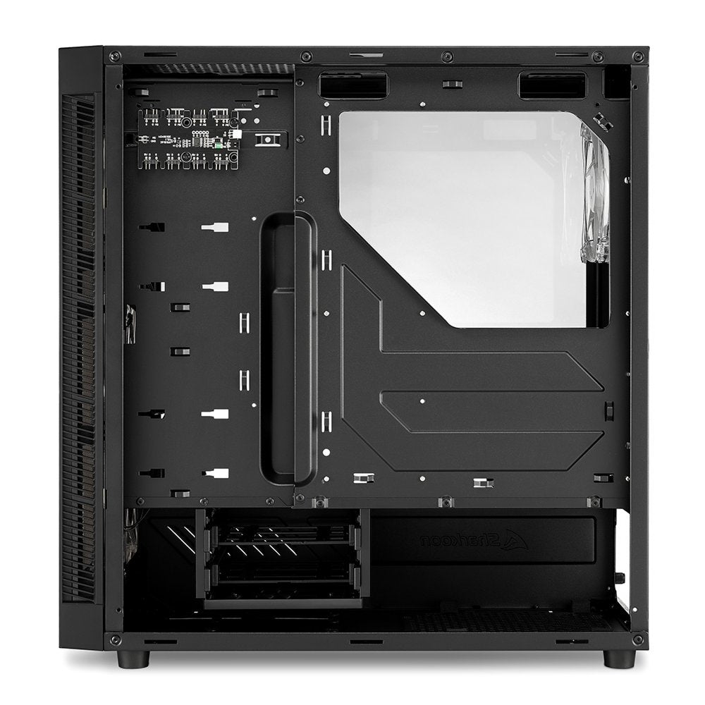 Sharkoon TG6M RGB | Midi Tower Behuizing | Zwart - Matmuis