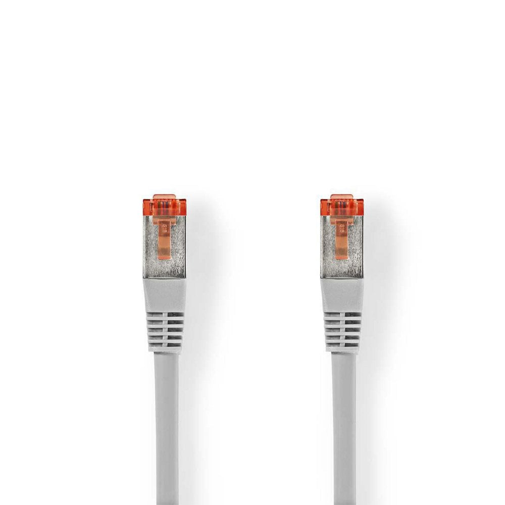 Nedis netwerkkabel | Cat6 | S/FTP (S-STP) | 5 m | Grijs | CCGB85221GY50 - Matmuis