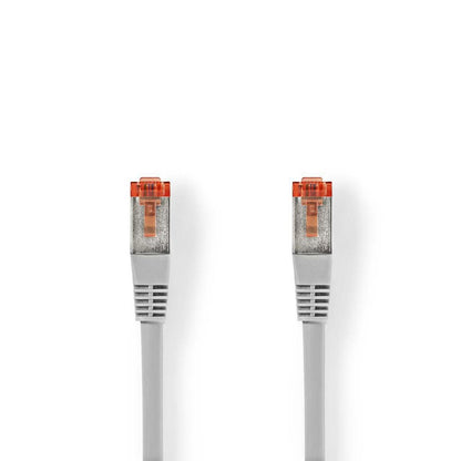 Nedis netwerkkabel | Cat6 | S/FTP (S-STP) | 5 m | Grijs | CCGB85221GY50 - Matmuis - Matmuis