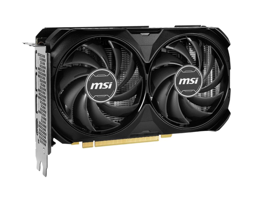 MSI GeForce RTX 4060 TI VENTUS 2X BLACK OC | 16GB GDDR6 VRAM | Videokaart | GPU | Nvidia - Matmuis