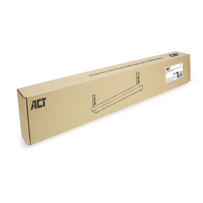ACT Verstelbare Kabelgoot | Onder-bureau montage | Kabelmanagement | Metaal | Zwart - Matmuis - Matmuis