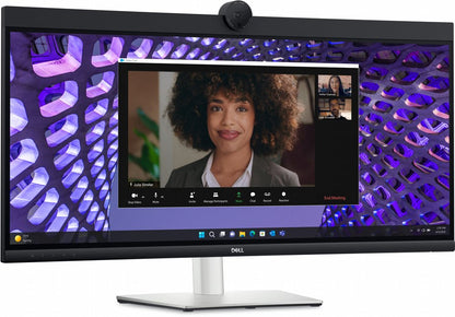 Dell P3424WEB | 34,1" WQHD IPS Curved Monitor (3440x1440) | USB-C | Webcam | Zwart