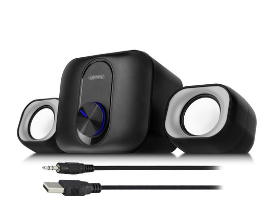 Eminent EM3515 | 2.1 Luidsprekerset | Heldere Geluidskwaliteit | 40W RMS - Matmuis - Matmuis