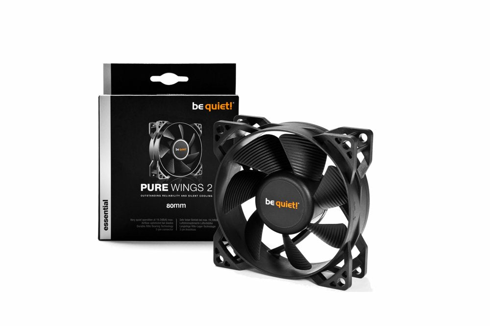 be quiet! Pure Wings 2 | 80mm Case Fan - Matmuis - Matmuis