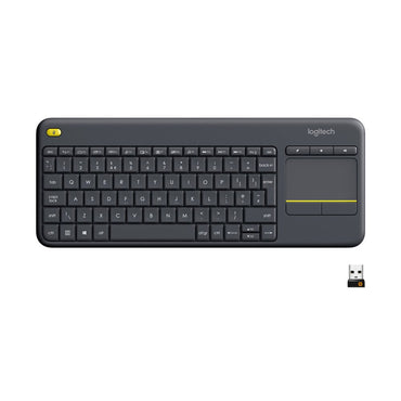 Logitech K400 | Draadloos Toetsenbord met Touchpad | QWERTY - Matmuis - Matmuis