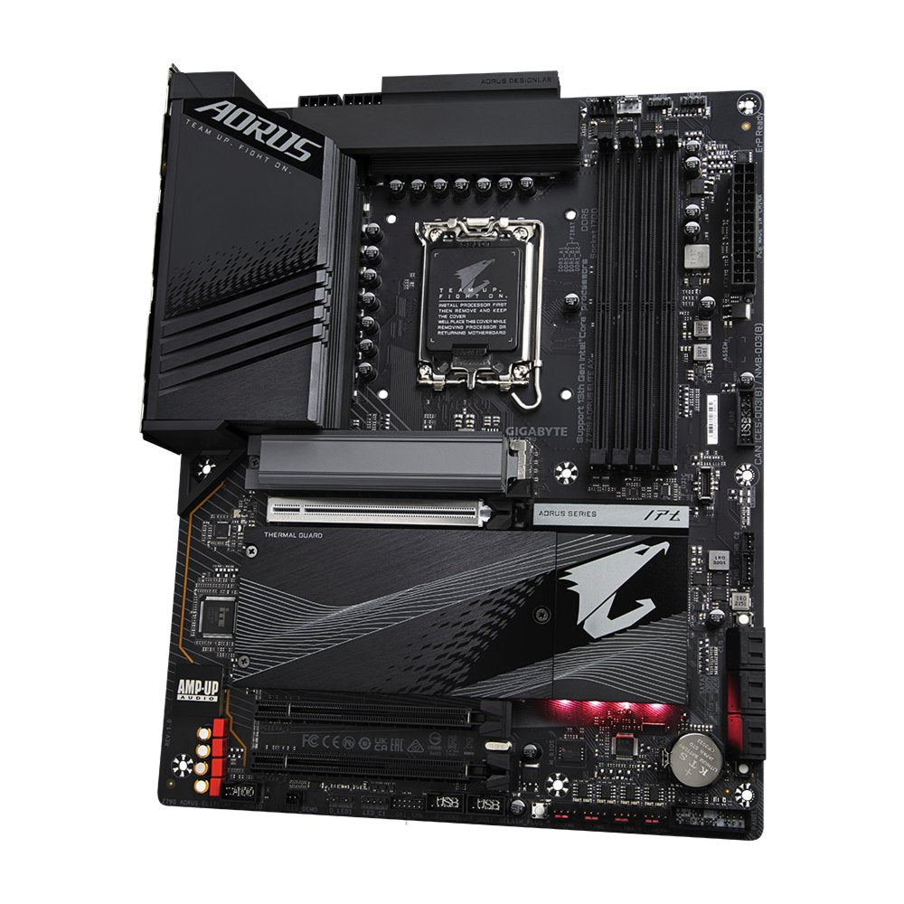 Gigabyte Z790 AORUS ELITE AX | Socket LGA 1700 | Intel Z790 | 4xDDR5 | ATX | Moederbord - Matmuis