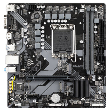Gigabyte B760M H DDR4 | Socket LGA 1700 | Intel B760 | 4xDDR4 | Micro ATX | Moederbord - Matmuis - Matmuis
