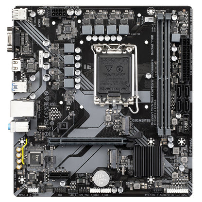 Gigabyte B760M H DDR4 | Socket LGA 1700 | Intel B760 | 4xDDR4 | Micro ATX | Moederbord - Matmuis - Matmuis