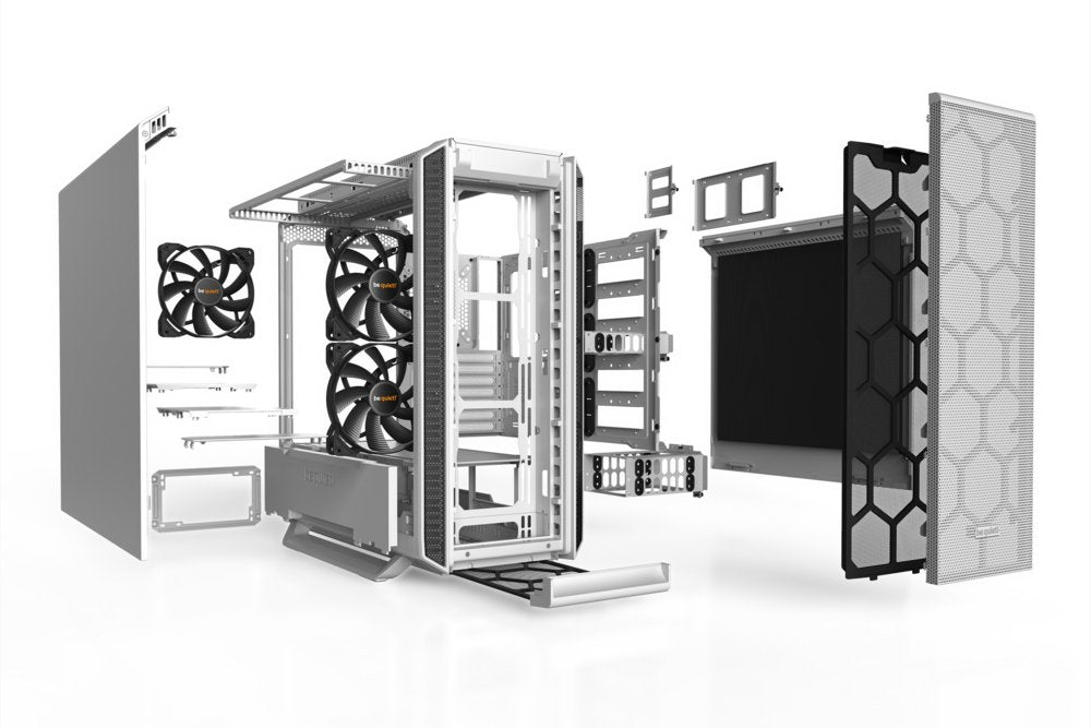 be quiet! Silent Base 802 | Midi Tower Case | Wit - Matmuis