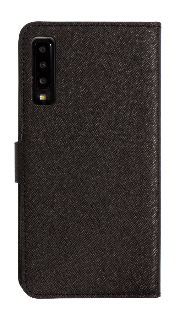 Mobiparts Saffiano Wallet Case | Samsung Galaxy A7 (2018) | Black - Matmuis - Matmuis