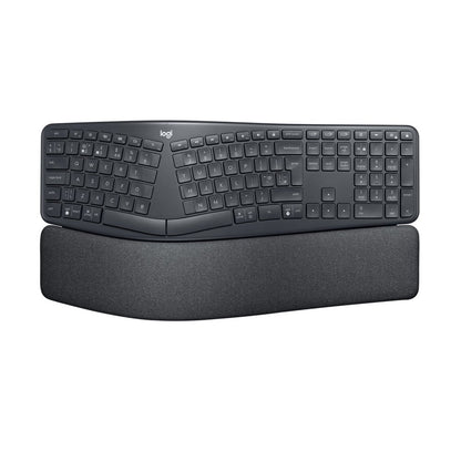 Logitech K860 Ergo | Draadloos Bluetooth Toetsenbord met Receiver | QWERTY - Matmuis - Matmuis
