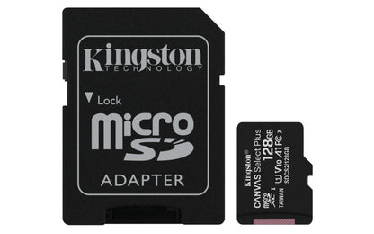 Kingston Canvas Select Plus | MicroSDXC | 128GB | Class 10 | UHS-I U1 - Matmuis