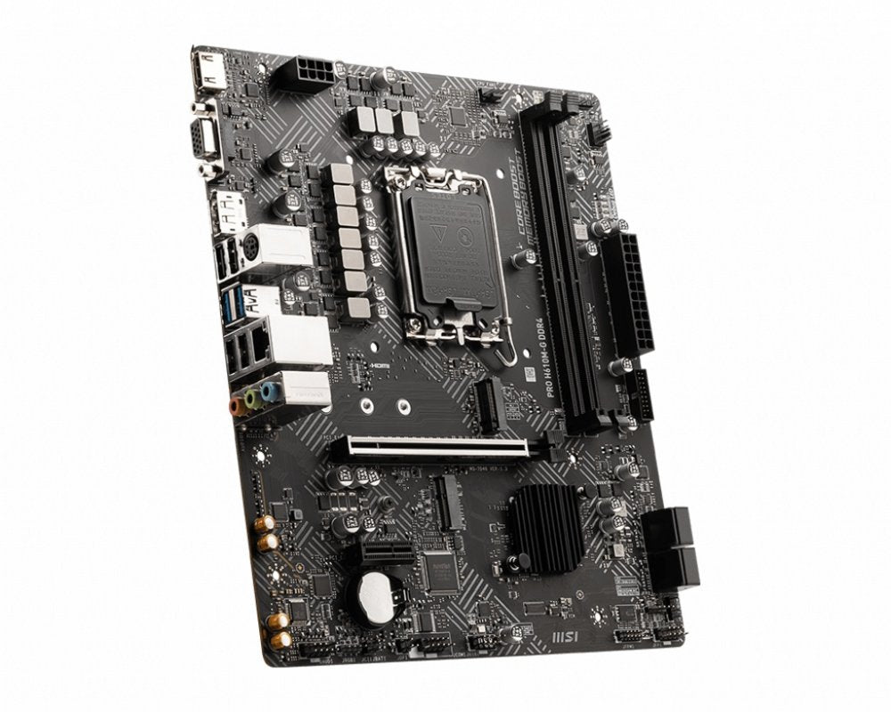 MSI PRO H610M-G | Socket LGA 1700 | Intel H610 | 2xDDR4 | Micro-ATX | Moederbord - Matmuis - Matmuis