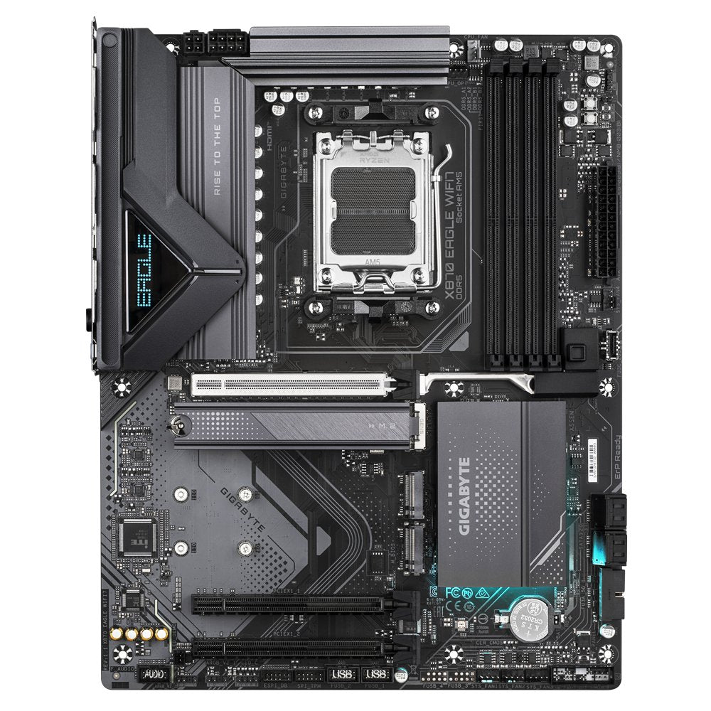 Gigabyte X870 EAGLE WIFI7 | Socket AM5 | AMD X870 | 4xDDR5 | ATX | Moederbord - Matmuis
