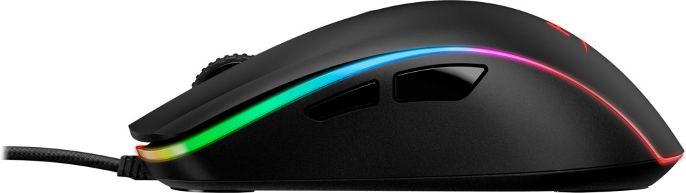 HyperX Pulsefire Surge | Bekabelde Gaming Muis | Rechtshandig | USB-A | 16000 DPI | Zwart - Matmuis - Matmuis