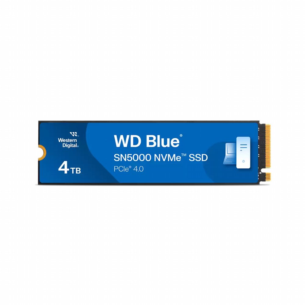 Western Digital Blue SN5000 | 4TB NVMe SSD | M.2 Gen4 | 5.500MB/s Lezen | 5.000MB/s Schrijven - Matmuis