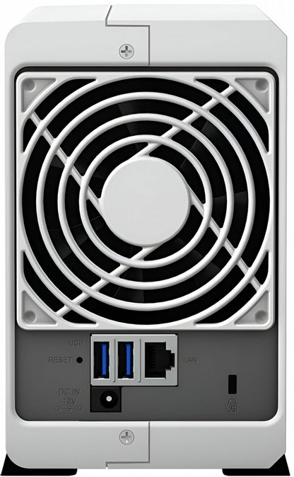 Synology DiskStation DS220J NAS 4TB | 2 Drive Bays | Inclusief 2 x 2TB HDD | 1x Gigabit Ethernet | Wit