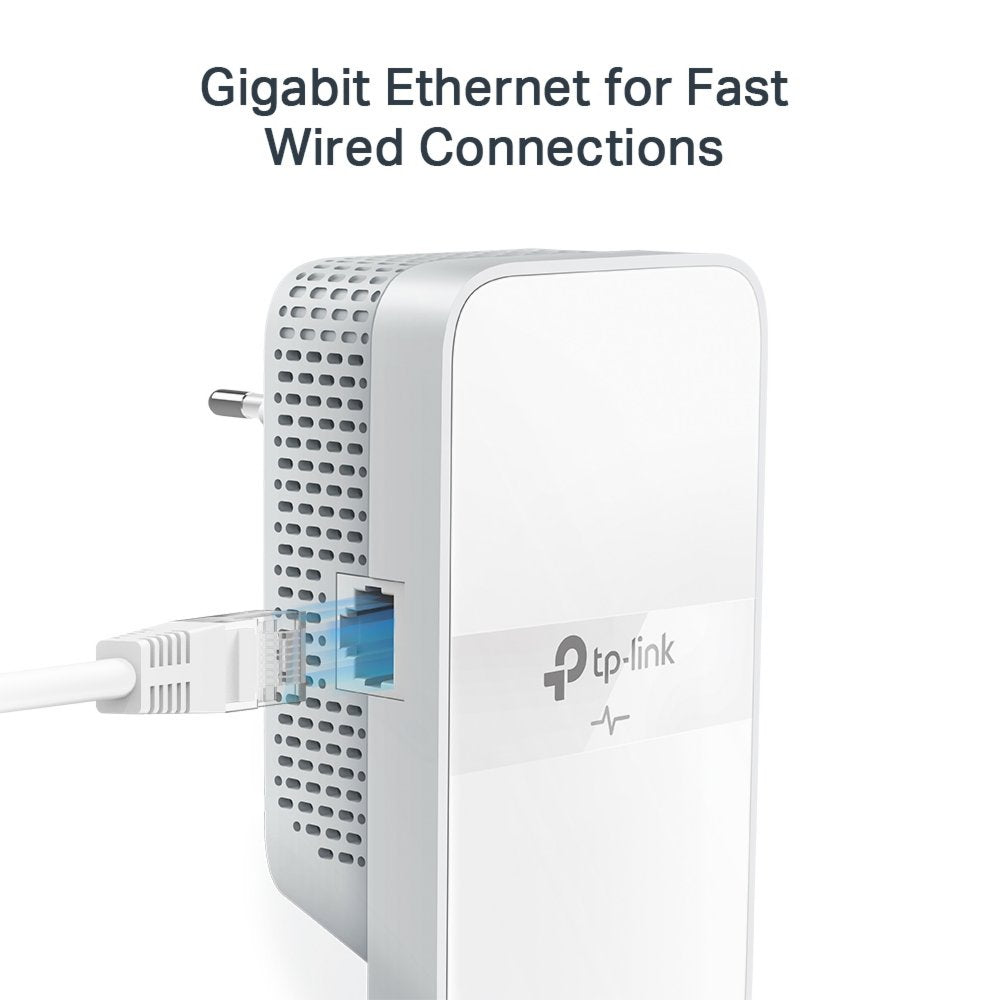 TP-Link TL-WPA7617 KIT | Powerline Adapter Set | 1200 Mbps | Gigabit Ethernet | Wi-Fi AC1200 | Wit | HomePlug AV2 - Matmuis