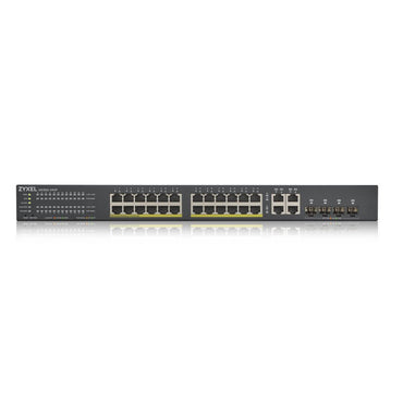 Zyxel GS1920-24HPV2 | Managed Switch | 24x Gigabit Ethernet | PoE | Zwart - Matmuis