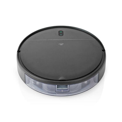 Nedis WIFIVCR001CBK | Robotstofzuiger 0,2 Liter | Zakloos | Zwart - Matmuis