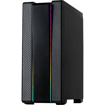 Inter-Tech S-3901 Impulse RGB | Tower Case | Zwart - Matmuis