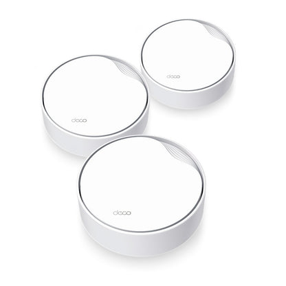 TP-Link Deco X50-PoE (3-pack) | Dual-band WiFi 6 Mesh Router | Gigabit Ethernet | AX3000 - Matmuis - Matmuis