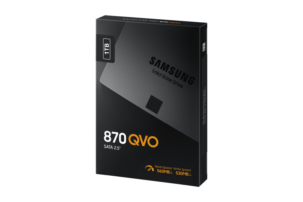 Samsung 870 QVO | 1TB SATA SSD | 2.5'' | 560MB/s Read | 530MB/s Write - Matmuis