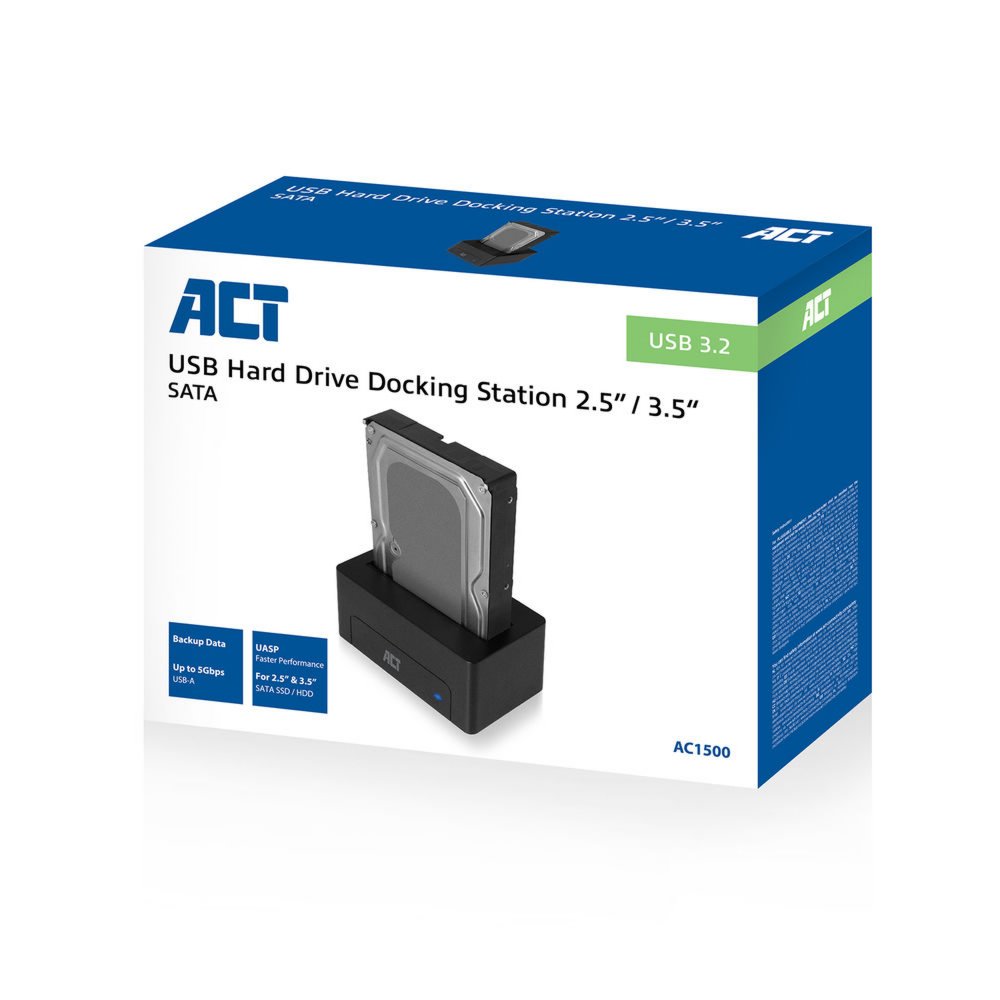 ACT AC1500 | SATA Docking Station | 2,5