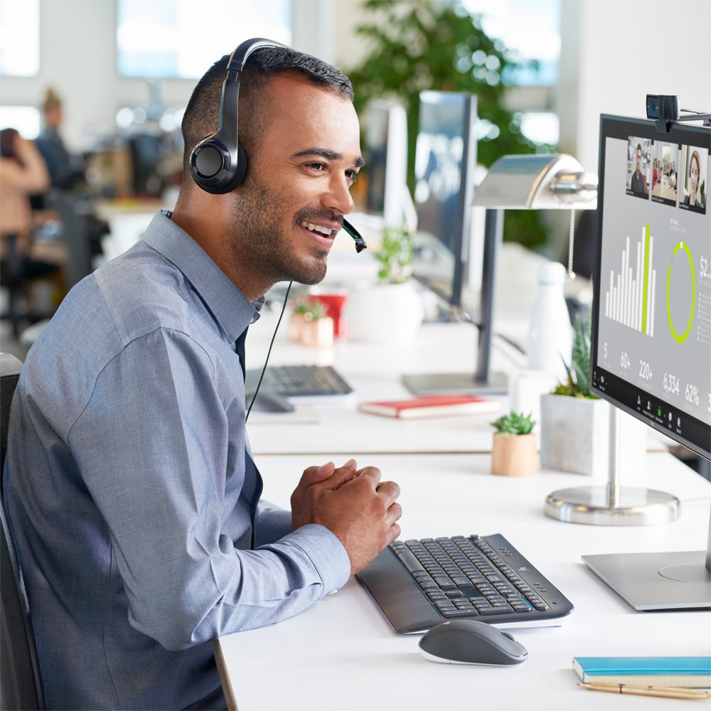 Logitech H390 | Bedrade On-ear Headset USB-A | Zwart - Matmuis - Matmuis