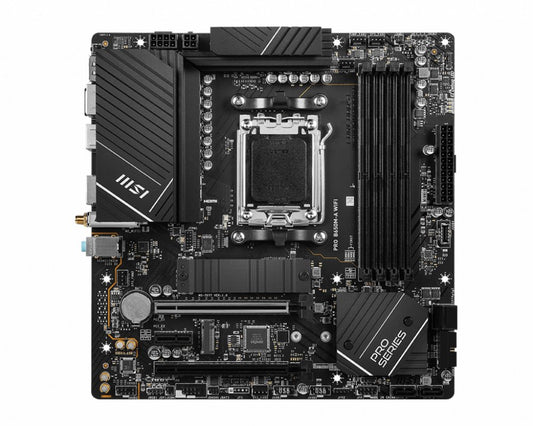 MSI PRO B650M-A WIFI AMD | Socket AM5 | AMD B650 | 4xDDR5 | Micro-ATX | Moederbord - Matmuis - Matmuis