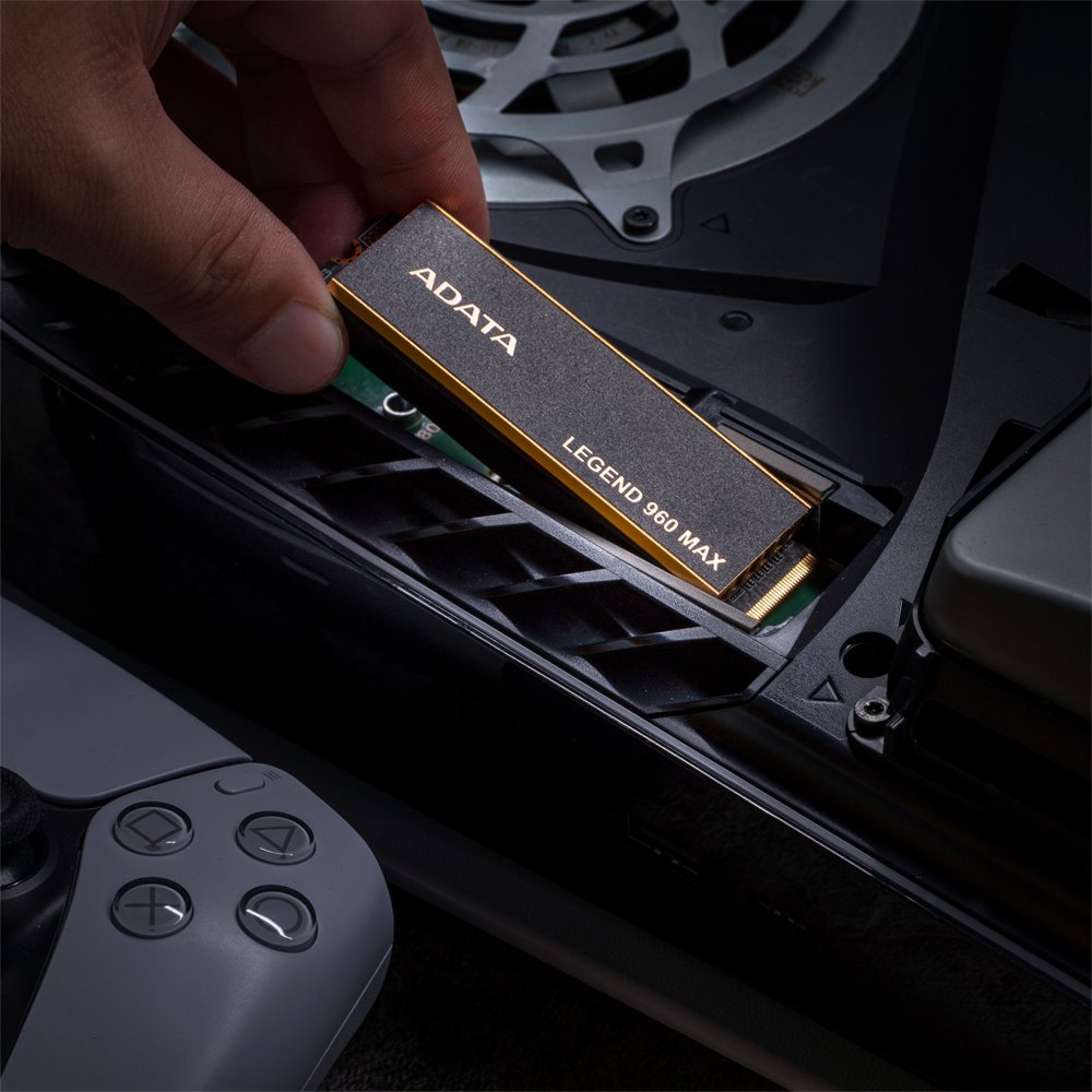 ADATA Legend 960 Max | 1TB NVMe SSD | M.2 Gen4 | 7400 MB/s Lezen | 6000 MB/s Schrijven - Matmuis - Matmuis
