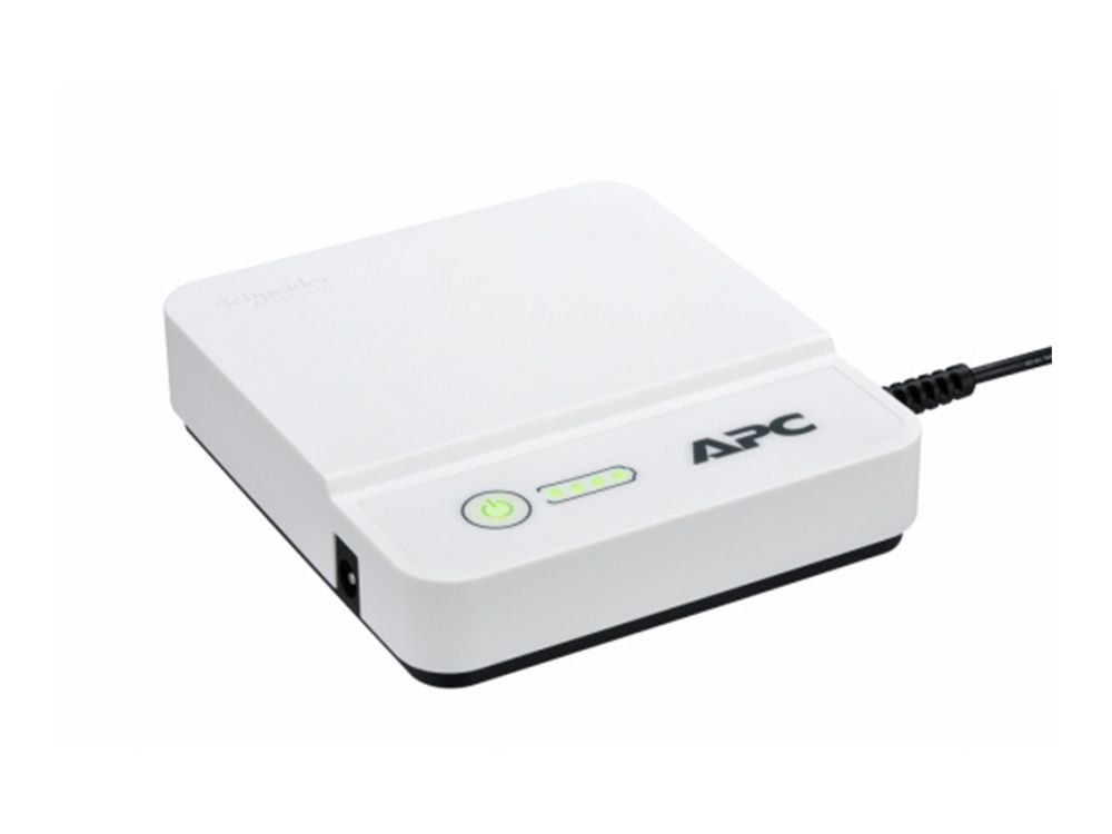 APC Back-UPS Connect CP12036LI | Mini UPS Noodstroomvoeding voor Router en IP Camera | 12V DC | 36W | Lithium-Ion - Matmuis - Matmuis