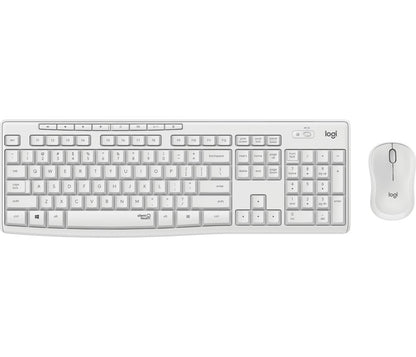 Logitech MK295 toetsenbord RF Draadloos QWERTY US International Wit - Matmuis - Matmuis