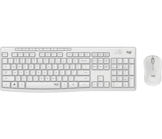 Logitech MK295 toetsenbord RF Draadloos QWERTY US International Wit - Matmuis - Matmuis
