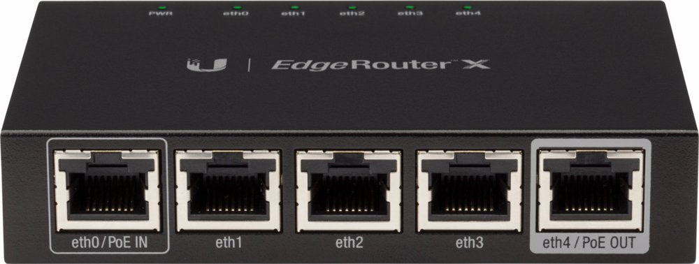 Ubiquiti Networks ER-X-SFP bedrade router Zwart