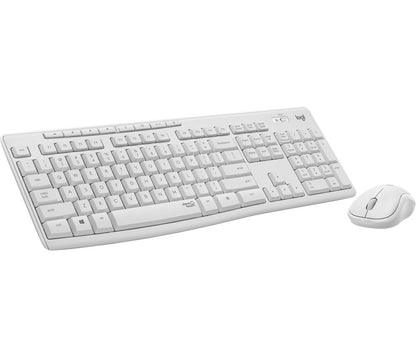 QWERTZ | Logitech MK295 Wit | Draadloze Muis en Toetsenbordcombo | QWERTZ - Matmuis