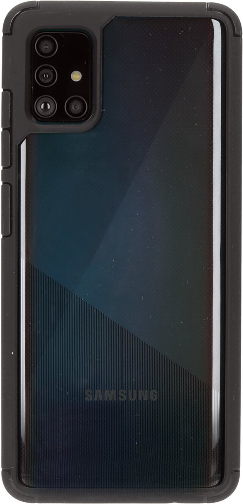 Mobiparts Rugged Clear Case | Samsung Galaxy A51 (2020) | Black - Matmuis - Matmuis