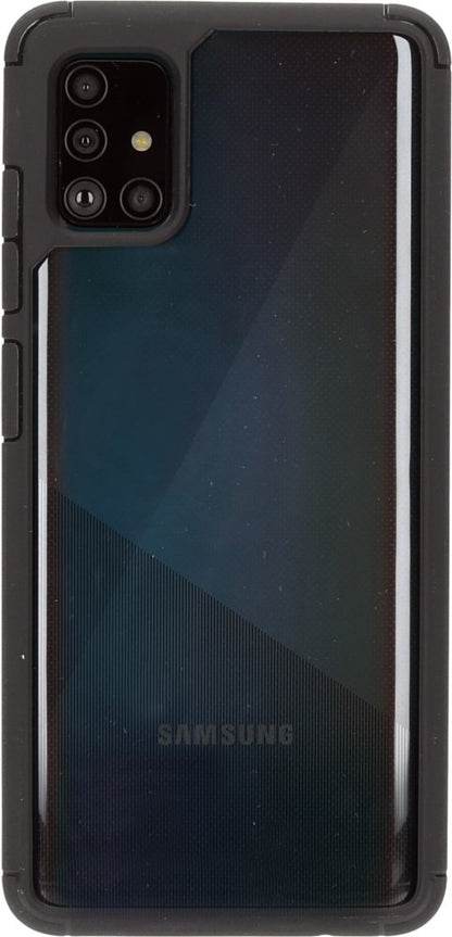 Mobiparts Rugged Clear Case | Samsung Galaxy A51 (2020) | Black - Matmuis - Matmuis