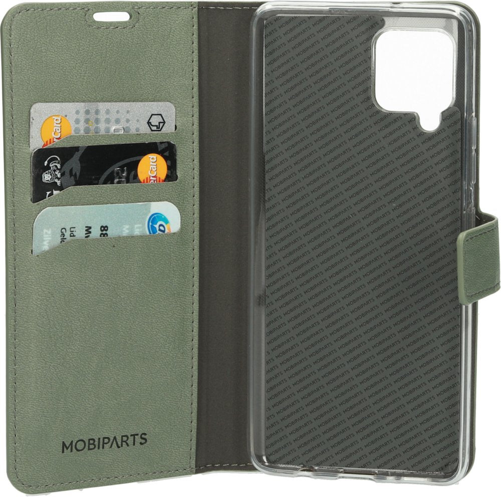 Mobiparts Classic Wallet Case | Samsung Galaxy A42 (2020) | Stone Green