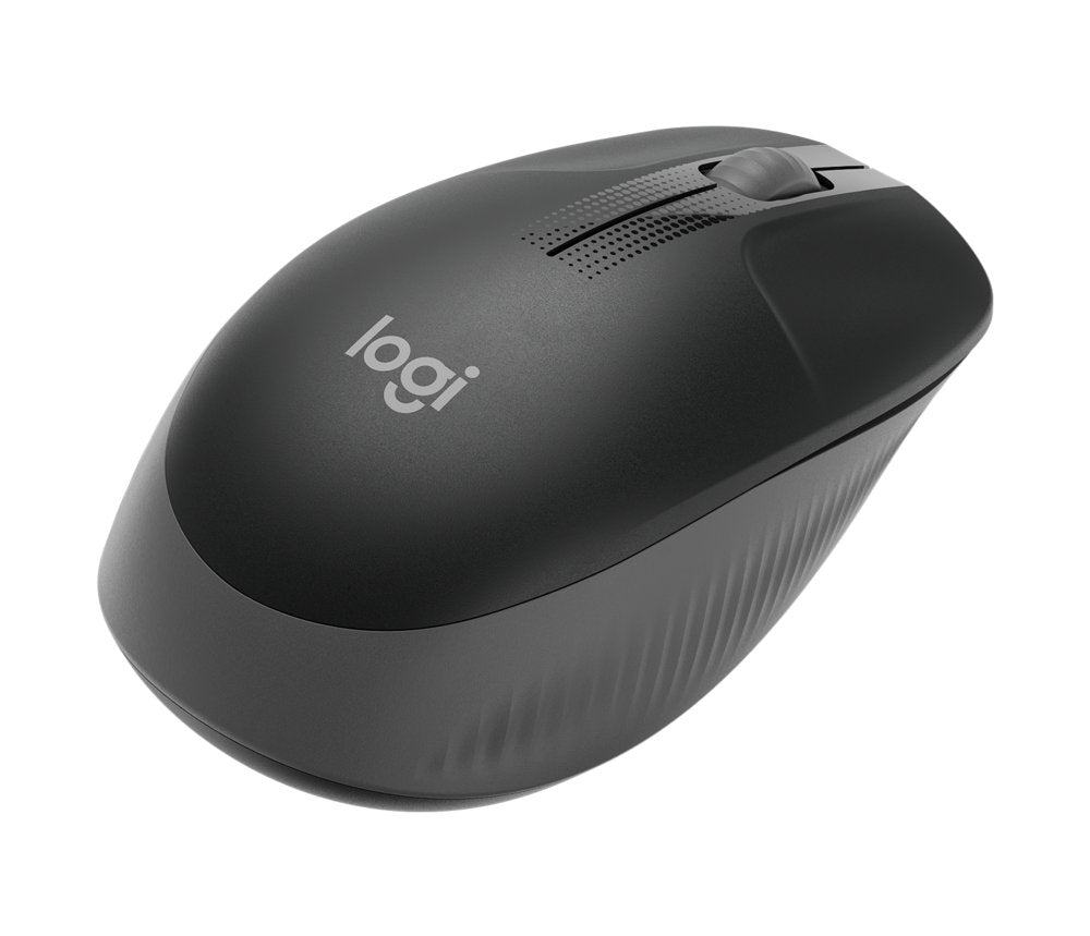 Logitech M190 | Draadloze Muis | Links- en Rechtshandig | RF | 1000 DPI | Zwart - Matmuis - Matmuis