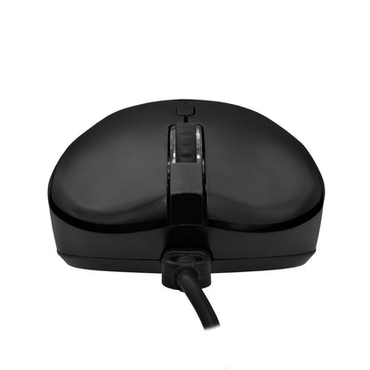 Baracuda ORCA RGB | Bekabeld Gaming Toetsenbord inclusief Muis | QWERTY | Zwart - Matmuis