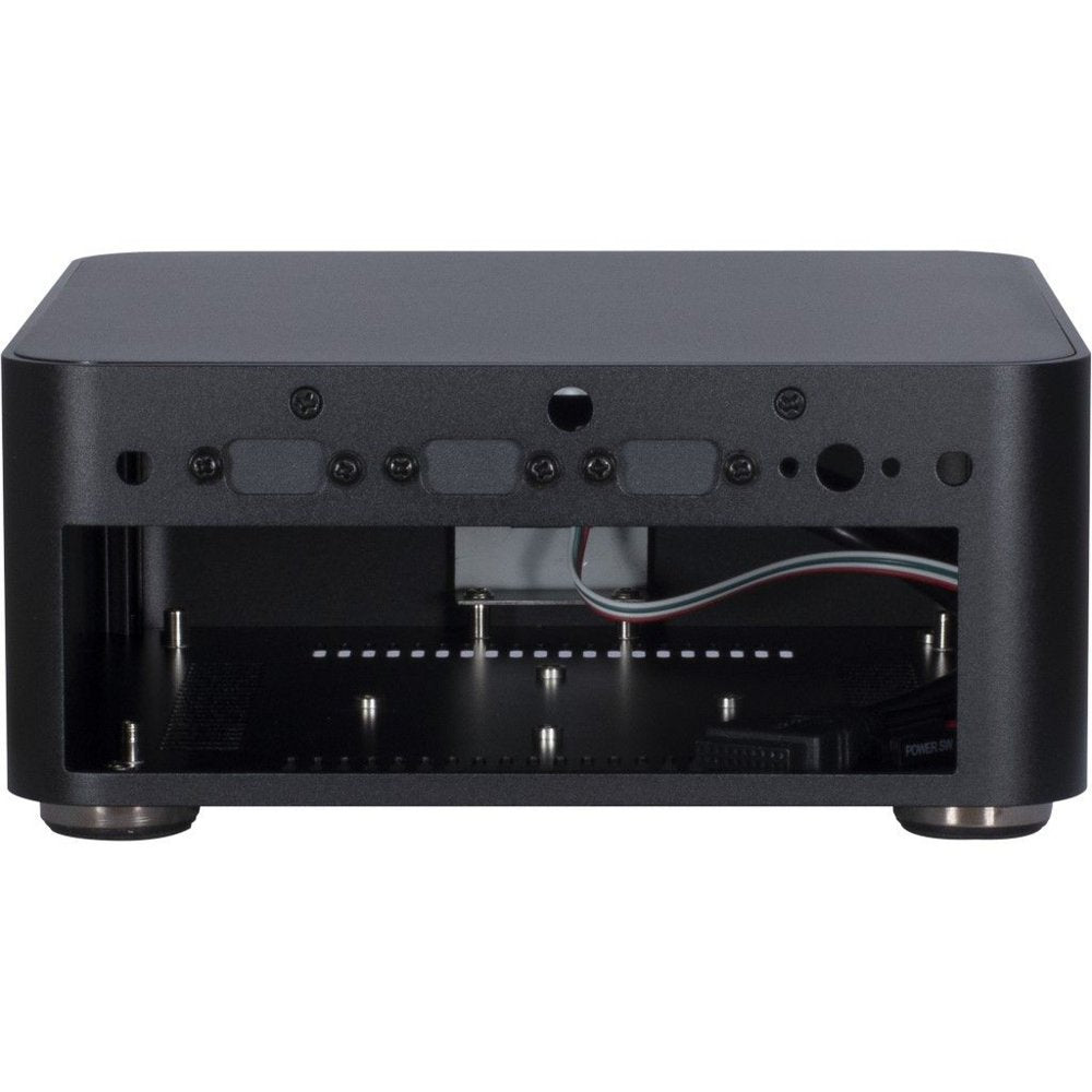 Inter-Tech ITX A80 | Mini-ITX Case | 60 Watt Voeding | Zwart - Matmuis