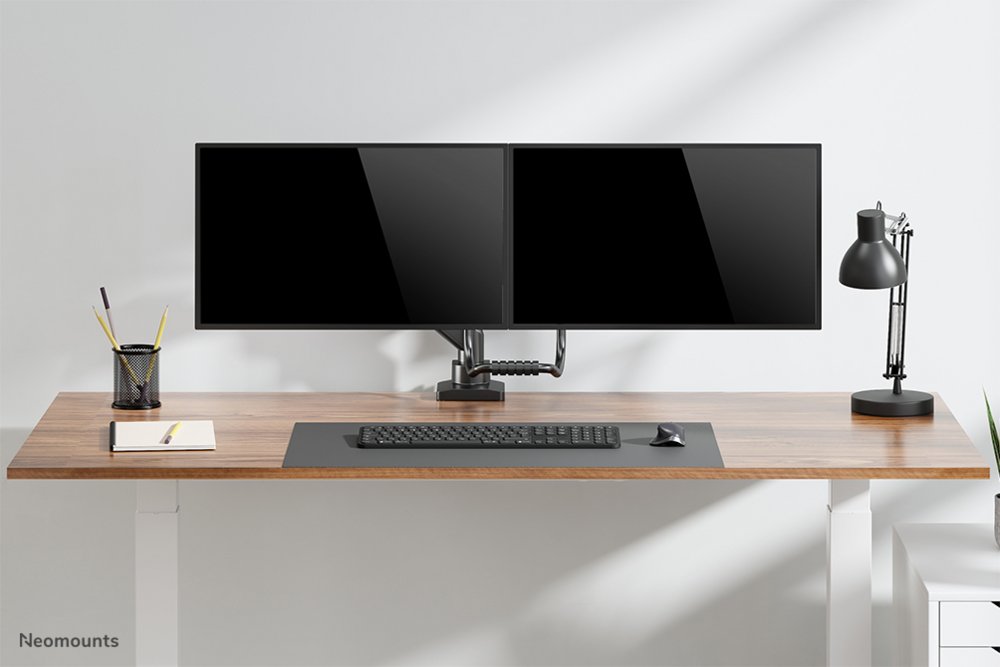 Neomounts Newstar DS75-450BL2 | In Hoogte Verstelbare Monitor-bureaubeugel | Tot 32