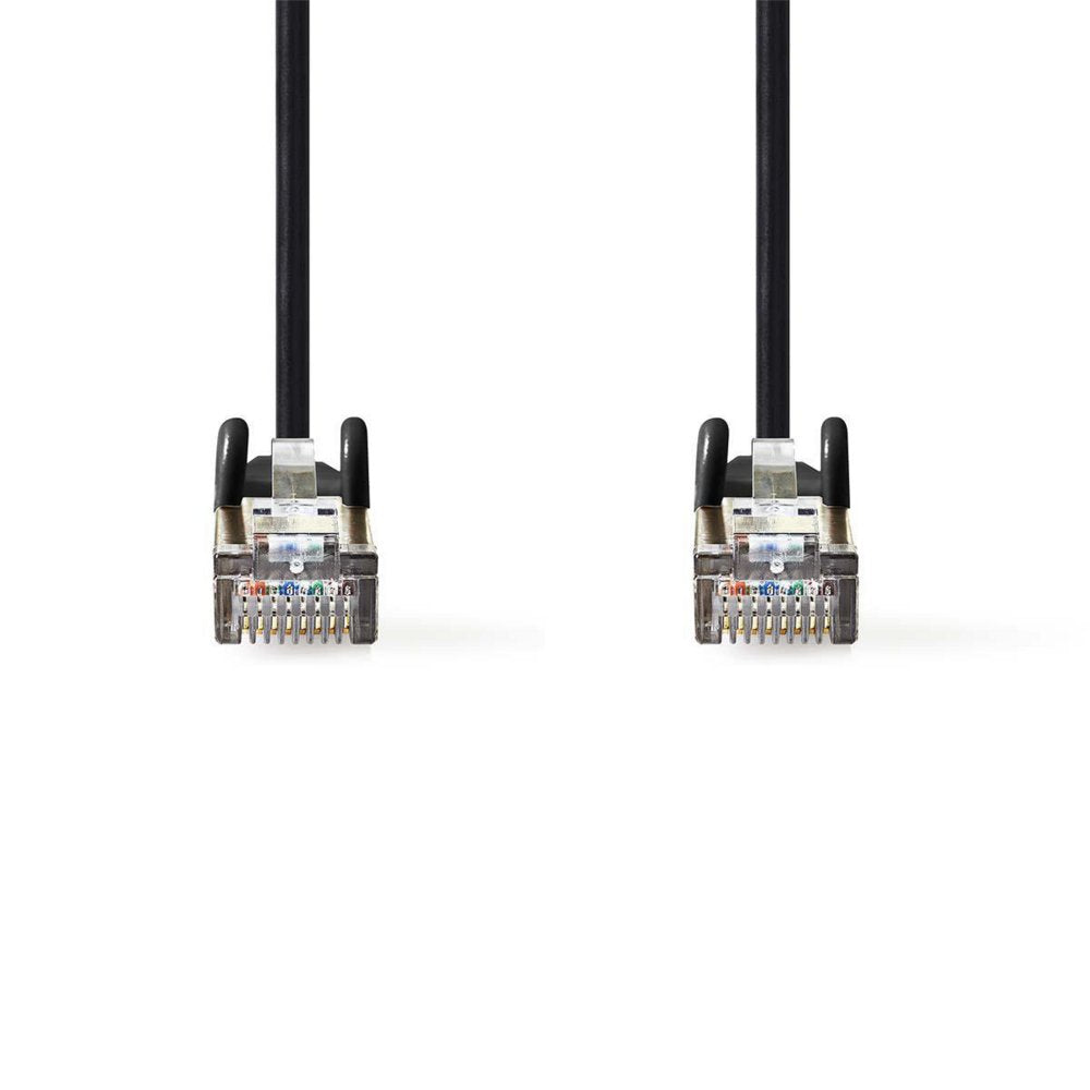 Nedis netwerkkabel | Cat5e | SF/UTP (S-FTP) | 3 m | Zwart | CCGP85121BK30 - Matmuis - Matmuis