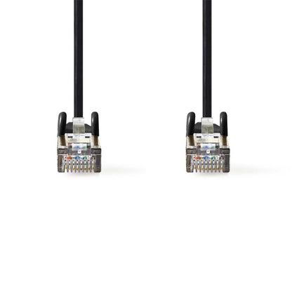 Nedis netwerkkabel | Cat5e | SF/UTP (S-FTP) | 3 m | Zwart | CCGP85121BK30 - Matmuis - Matmuis